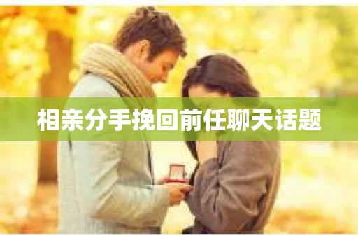 相亲分手挽回前任聊天话题