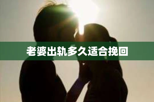 老婆出轨多久适合挽回