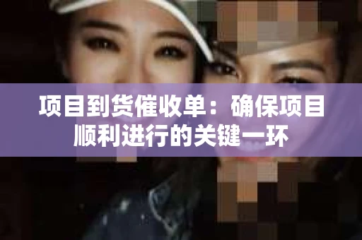 项目到货催收单：确保项目顺利进行的关键一环