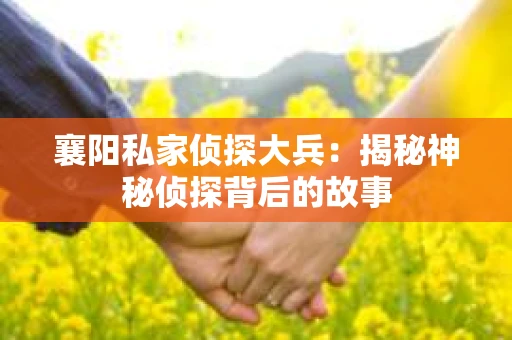 襄阳私家侦探大兵：揭秘神秘侦探背后的故事