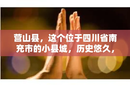 营山县，这个位于四川省南充市的小县城，历史悠久，风景秀丽。但在这个宁静的小县城里，你是否会好奇，有没有私家侦探的存在呢？今天，我就来和大家聊聊这个话题。
