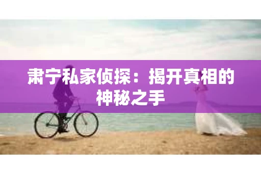 肃宁私家侦探：揭开真相的神秘之手