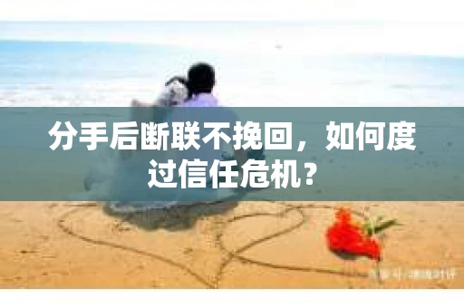 分手后断联不挽回，如何度过信任危机？