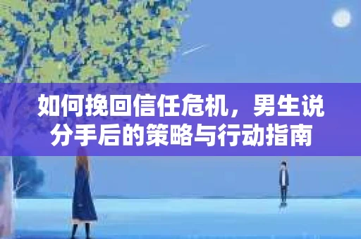 如何挽回信任危机，男生说分手后的策略与行动指南